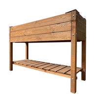 Kiefer-Hochbeet 'Paul' inkl. Wurzeltuch, FSC®-Holz, ca. 118 x 40 x 78 cm
