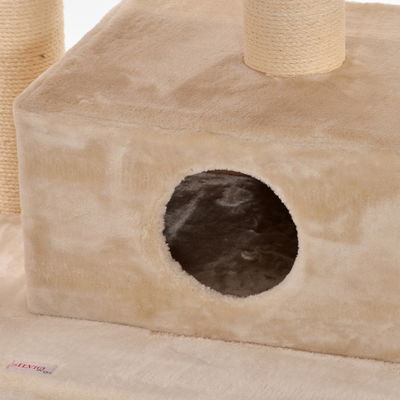 Silvio Design XXL Katzenbaum 'Ginni', beige Silvio Design XXL Katzenbaum 'Ginni', beige