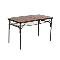 Bo-camp Klapptisch 'Greene', braun, ca. 120 x 60 cm