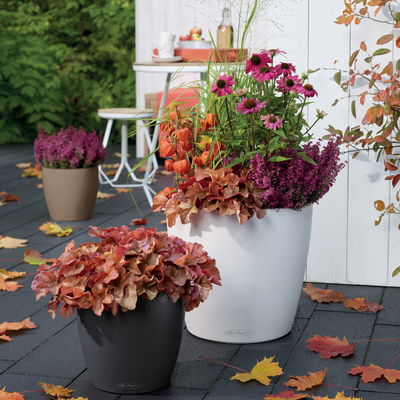 Lechuza 'Classico Color 35', weiß, ca. Ø 34,5 x H 32,5 cm