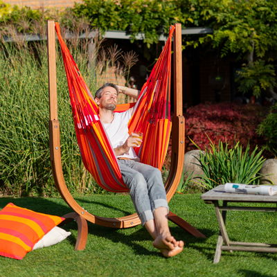 La Siesta Comfort-Hängesessel 'Cumbia', gelb/orange