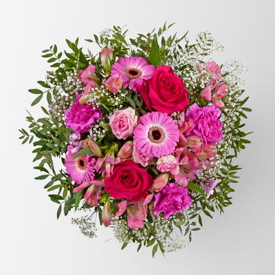 Blumenstrauß 'Du bist wundervoll', handgebunden Blumenstrauß 'Du bist wundervoll', handgebunden