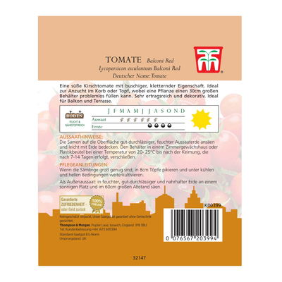 Tomatensamen 'Balconi Red' Tomatensamen 'Balconi Red'
