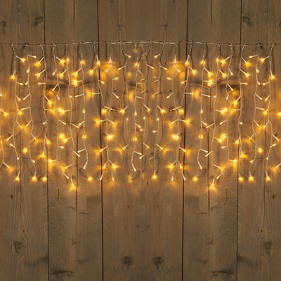 LED Vorhang 'Icicle', warmweiß, 1000 LEDs, ca. L 500 x H 50 cm LED Vorhang 'Icicle', warmweiß, 1000 LEDs, ca. L 500 x H 50 cm