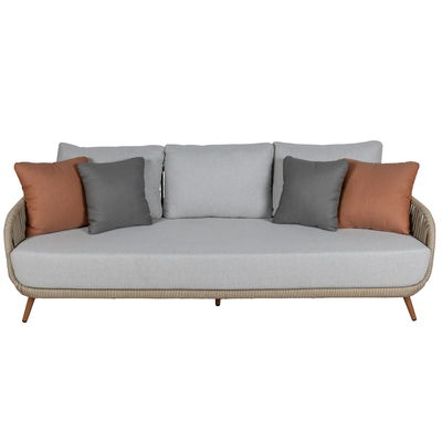 Kölle Loungesofa 'Cafune' inkl. Auflagen & 4 Kissen, grau/beige Kölle Loungesofa 'Cafune' inkl. Auflagen & 4 Kissen, grau/beige