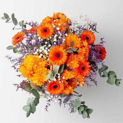 Blumenstrauß 'Rotterdam', handgebunden