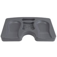 Kniekissen, grau, ca. 41 x 25 x 4,5 cm Kniekissen, grau, ca. 41 x 25 x 4,5 cm