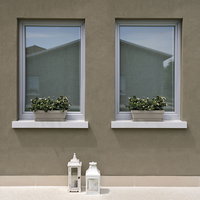 Euro 3 Plast Pflanzkasten 'Mitu Pac', taupe, ca. 50 x 18 x H 16,5 cm