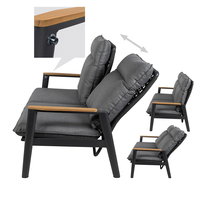 Kölle Loungebank 'Malibu', anthrazit