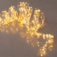 Kölle LED Silberdraht Regen, warmweiß, 480 LEDs, Länge ca. 2 m Kölle LED Silberdraht Regen, warmweiß, 480 LEDs, Länge ca. 2 m