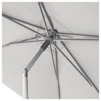 Doppler Sonnenschirm 'Act Neo Push Up', hellgrau, Ø ca. 310 cm
