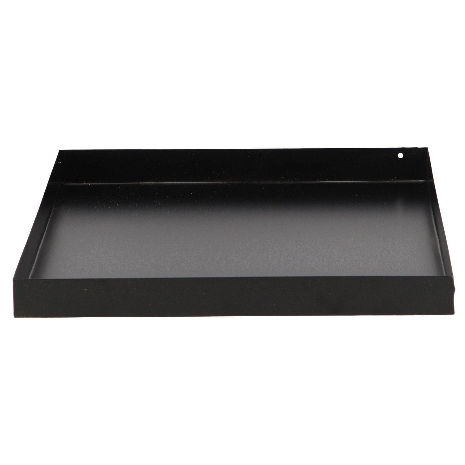 Bodenplatte für Feuerkorb, schwarz, Weichstahl, ca. 32 x 32 x 3 cm, 0,65 kg
