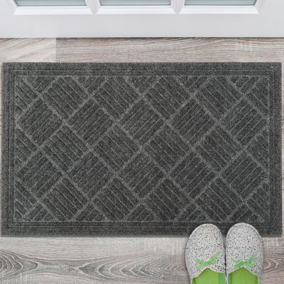 Fußmatte 'Parquet', hellgrau Fußmatte 'Parquet', hellgrau