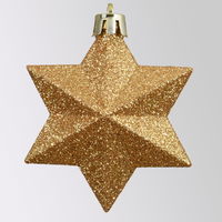 Sterne, 12er-Set, gold, ca. B 9 x H 12 cm Sterne, 12er-Set, gold, ca. B 9 x H 12 cm