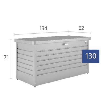 Biohort Freizeitbox Gr. 130, bronze-metallic, ca. 134x62x71 cm, versandkostenfreie Lieferung Biohort Freizeitbox Gr. 130, bronze-metallic, ca. 134x62x71 cm, versandkostenfreie Lieferung