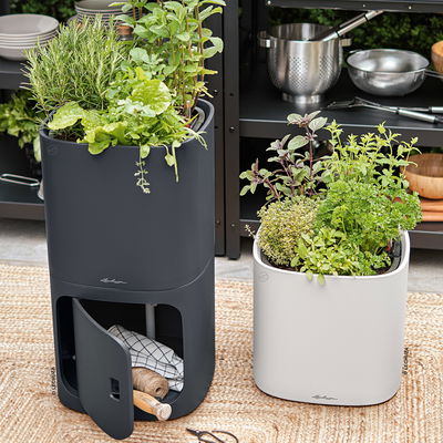 Lechuza 'Pila Color Storage', petrolblau, ca. 35 x 35 x H 32,5 cm Lechuza 'Pila Color Storage', petrolblau, ca. 35 x 35 x H 32,5 cm