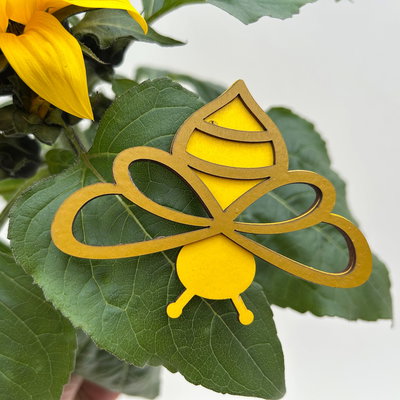 Sonnenblume, Topf-Ø 13 cm, in Zinkübertopf inkl. Stecker, 3 Pflanzen