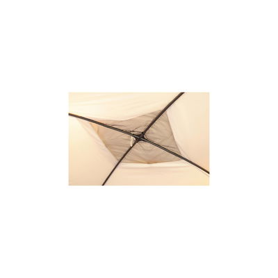 Bo-Camp Partyzelt 'Shelter', beige, ca. 370 x 370 x H239 cm Bo-Camp Partyzelt 'Shelter', beige, ca. 370 x 370 x H239 cm