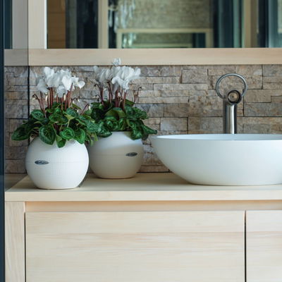 Lechuza 'Puro Color 20', weiß, ca. Ø 20 x H 16 cm