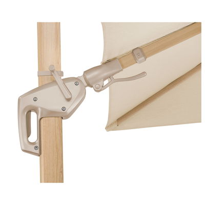 Schneider Pendelschirm 'Rhodos', natur, ca. 300 x 300 cm Schneider Pendelschirm 'Rhodos', natur, ca. 300 x 300 cm