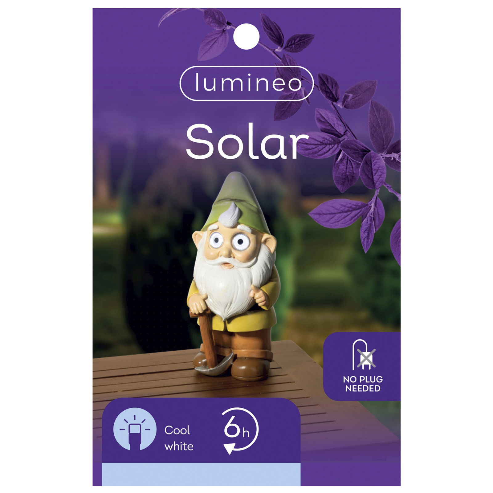 Dekofigur 'Solar-Zwerg', Höhe ca. 30 cm