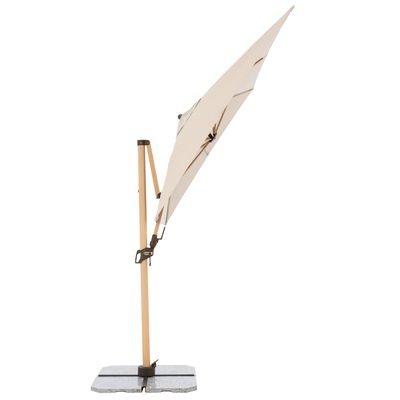 Doppler Pendelschirm 'Alu-Wood Ultra AX', natur, ca. 300 x 220 cm Doppler Pendelschirm 'Alu-Wood Ultra AX', natur, ca. 300 x 220 cm