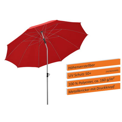 Sonnenschirm 'Locarno', Ø 220 cm Sonnenschirm 'Locarno', Ø 220 cm