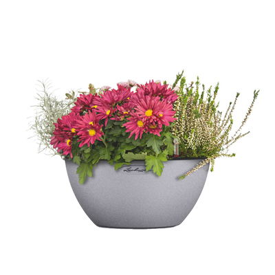 Lechuza 'Cubeto Stone 40', steingrau, ca. Ø 40 cm Lechuza 'Cubeto Stone 40', steingrau, ca. Ø 40 cm