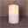 LED Echtwachskerze 'Magic Flame', weiß, Timer, Batterie
