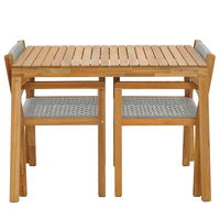 Kölle Balkongruppe 'Fortuna', braun/grau, 3-teilig