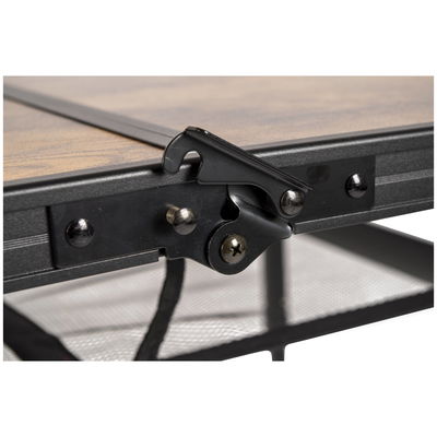 Bo-camp Klapptisch 'Decatur', braun, ca. 90 x 60 cm Bo-camp Klapptisch 'Decatur', braun, ca. 90 x 60 cm