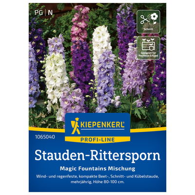 Saatgut, Stauden-Rittersporn 'Magic Fountains' Saatgut, Stauden-Rittersporn 'Magic Fountains'