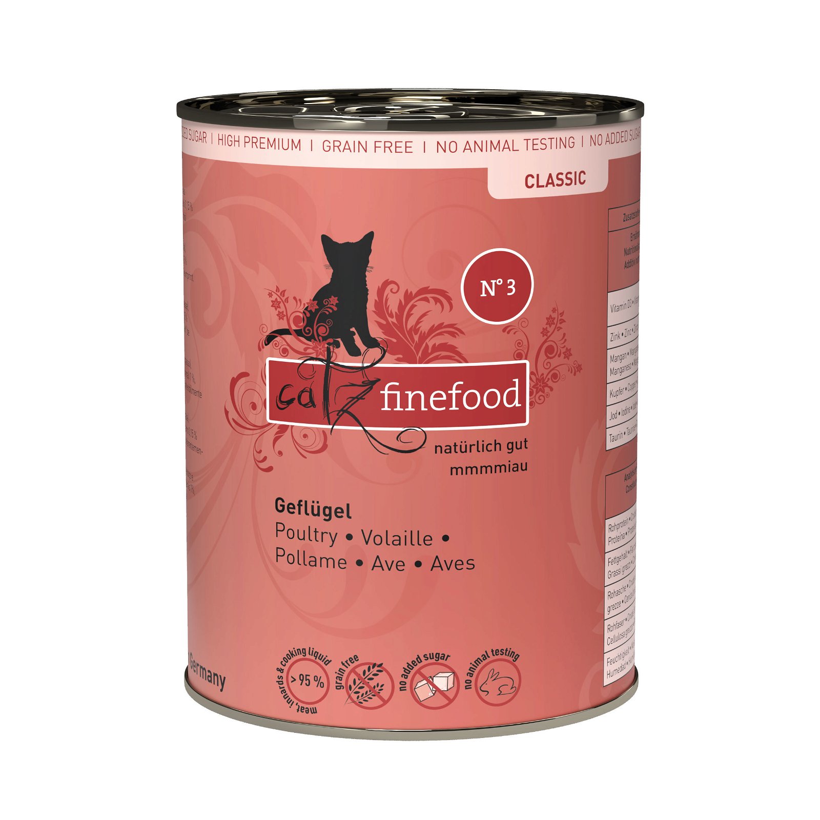 Catz Finefood No. 3 Geflügel, 400 g Dose