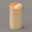 LED Echtwachskerze 'Magic Flame', gold, Ø 7,5 x H 15 cm LED Echtwachskerze 'Magic Flame', gold, Ø 7,5 x H 15 cm