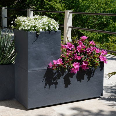 Eda Pflanzkasten 'Volcania Hutch', anthrazit, ca. 99,5 x 39,5 x H 43,5 cm Eda Pflanzkasten 'Volcania Hutch', anthrazit, ca. 99,5 x 39,5 x H 43,5 cm