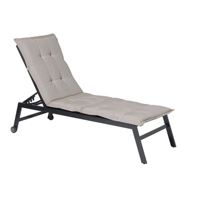 Liegenauflage 'Panama', hellbeige, ca. 200 x 60 cm