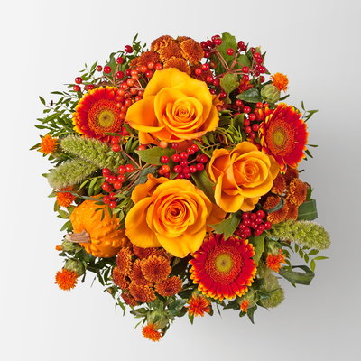 Blumenstrauß 'Glücksstrauß', handgebunden Blumenstrauß 'Glücksstrauß', handgebunden