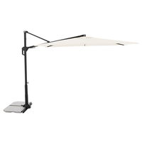 Doppler Pendelschirm 'Active', Green Edition City, natur, ca. 240 x 135 cm