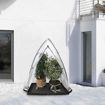 Winterschutz Frost-Schutzhaus 'Polar', transparent, 120 x 120 x H180 cm Winterschutz Frost-Schutzhaus 'Polar', transparent, 120 x 120 x H180 cm