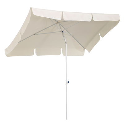 Mittelstockschirm 'Ibiza', ca. 180 x 120 cm, natur Mittelstockschirm 'Ibiza', ca. 180 x 120 cm, natur