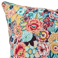 Knuffelkissen 'Vita Dessin 2', bunt, ca. 50 x 50 cm