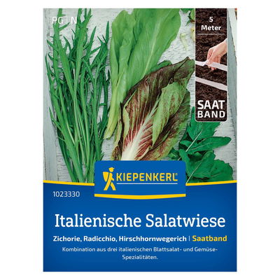 Saatband, Italienische Salatwiese 'Biondissima di Trieste' Saatband, Italienische Salatwiese 'Biondissima di Trieste'