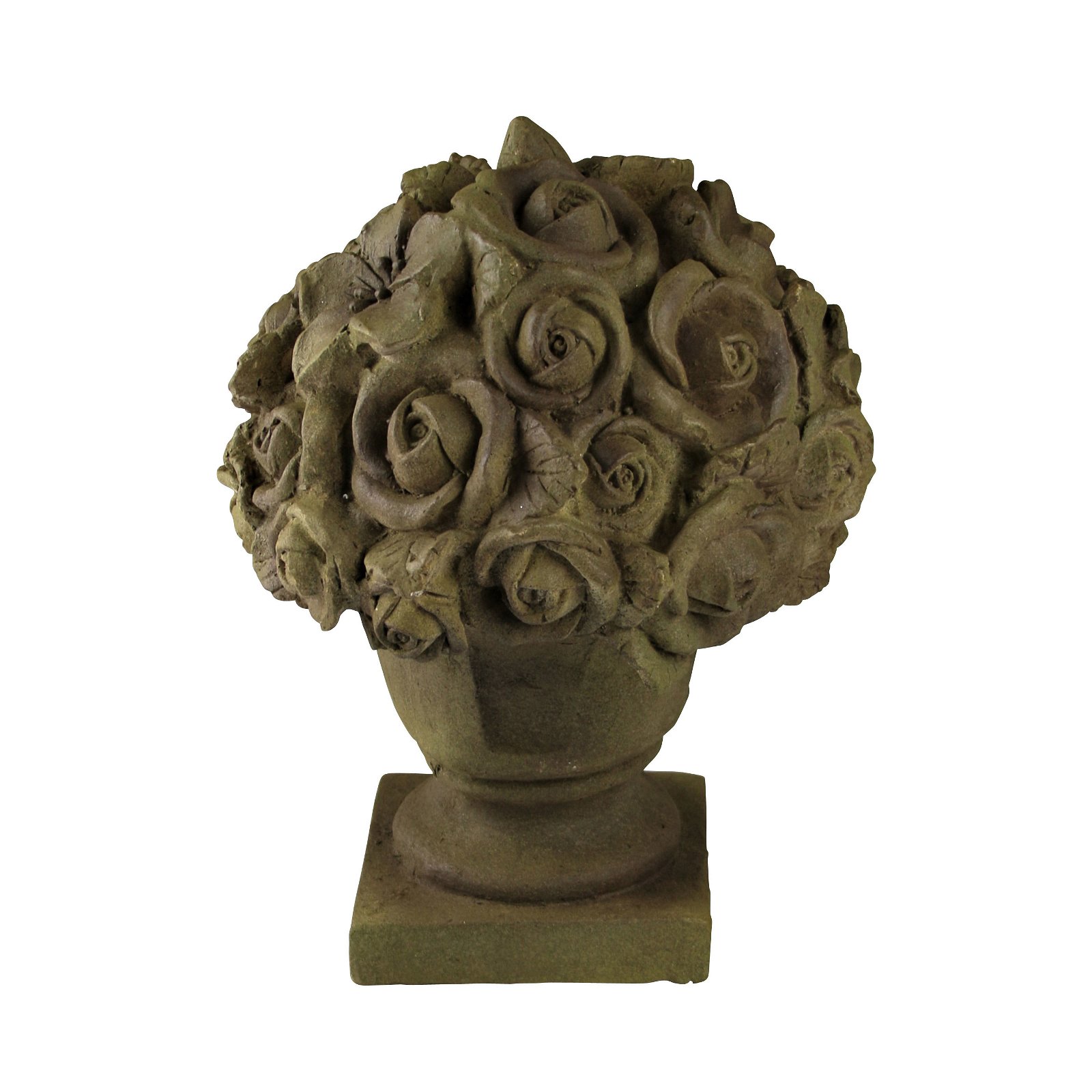 Rosen im Topf Fiberglas, ca. 36 cm