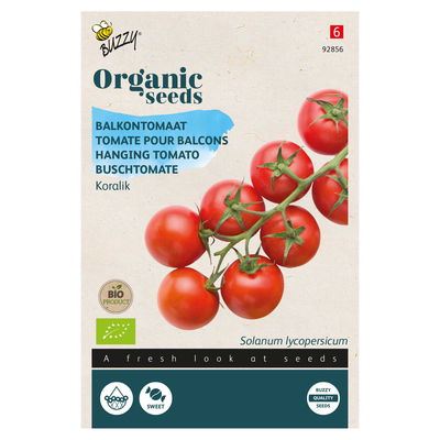 Gemüsesamen, Buschtomate 'Koralik', rot