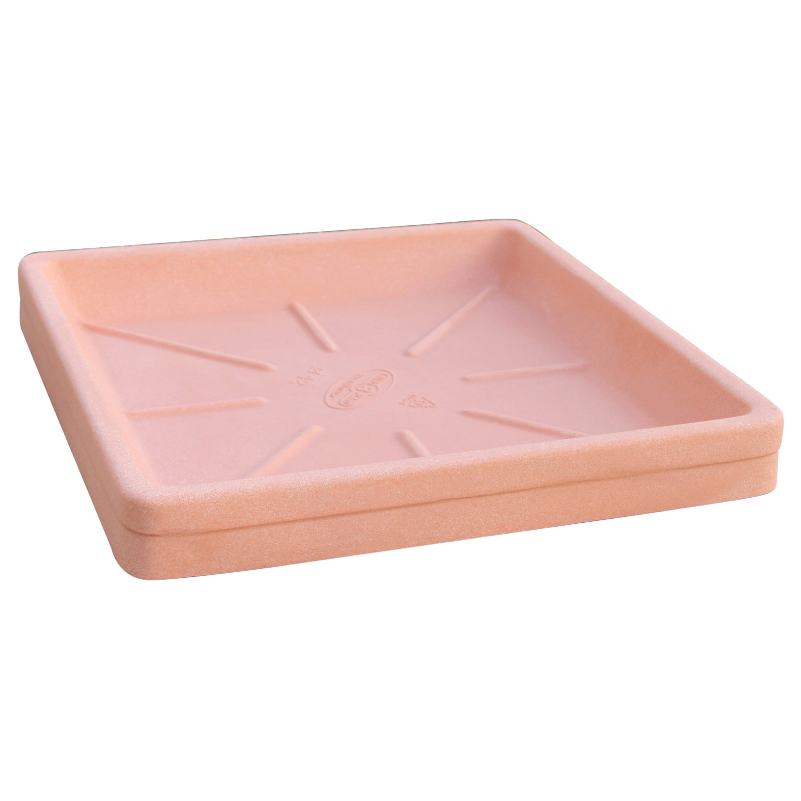 Euro 3 Plast Untersetzer 'Neze', terra, ca. 55 x 55 x H 6 cm