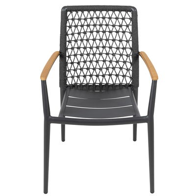 Kölle Stapelsessel 'Florence', anthrazit Kölle Stapelsessel 'Florence', anthrazit