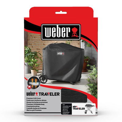 Weber Abdeckhaube für Traveler, schwarz, ca. 100 x 144 x 56 cm