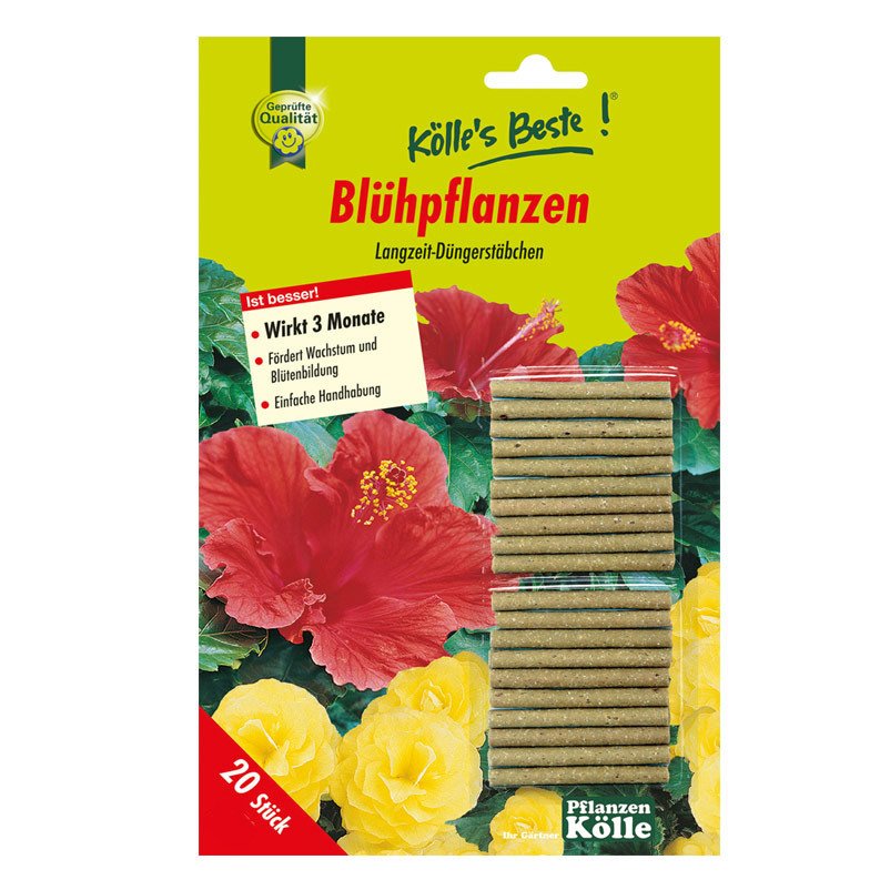 Düngestäbchen für Blühpflanzen 20 Stück