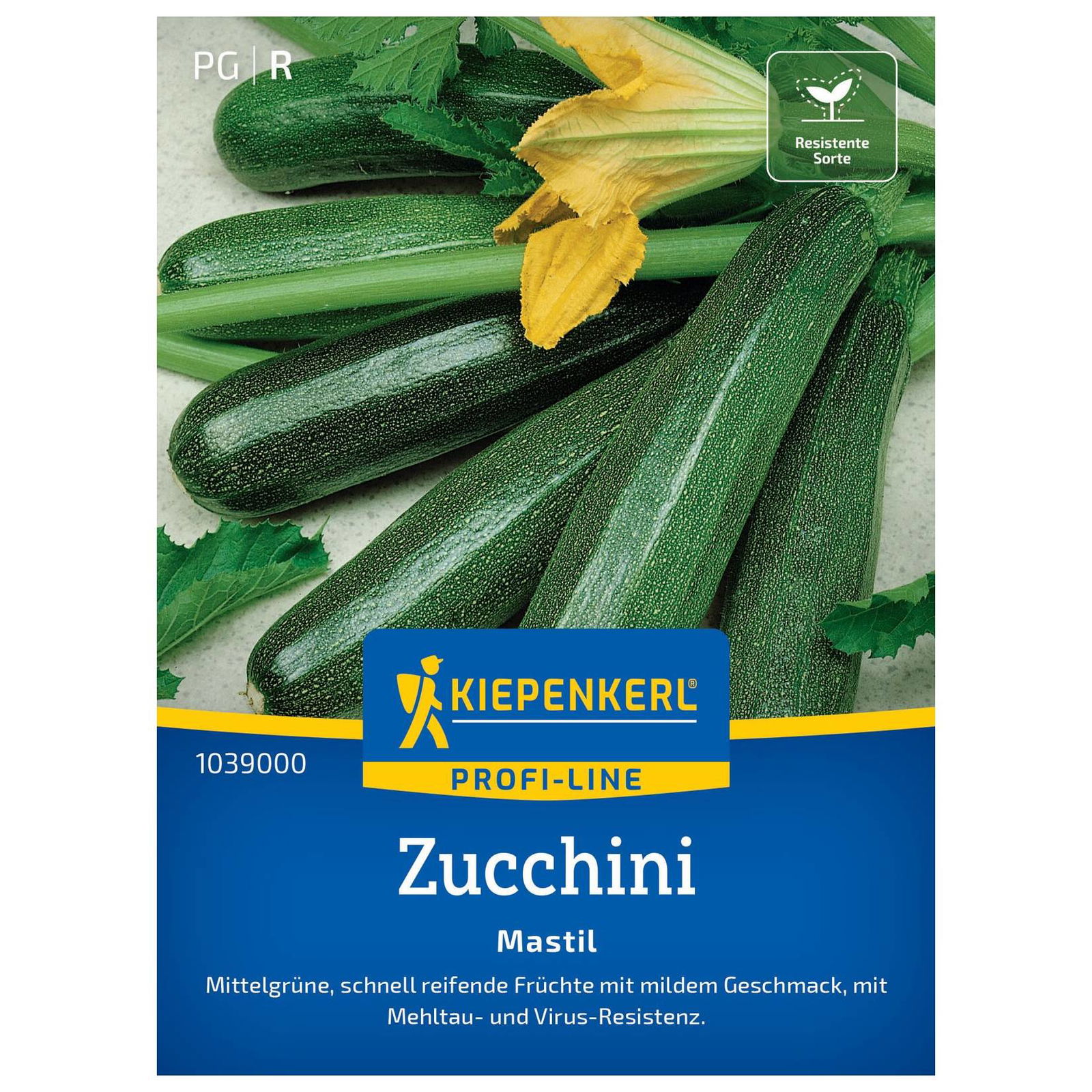 Gemüsesamen, Zucchini 'Mastil'