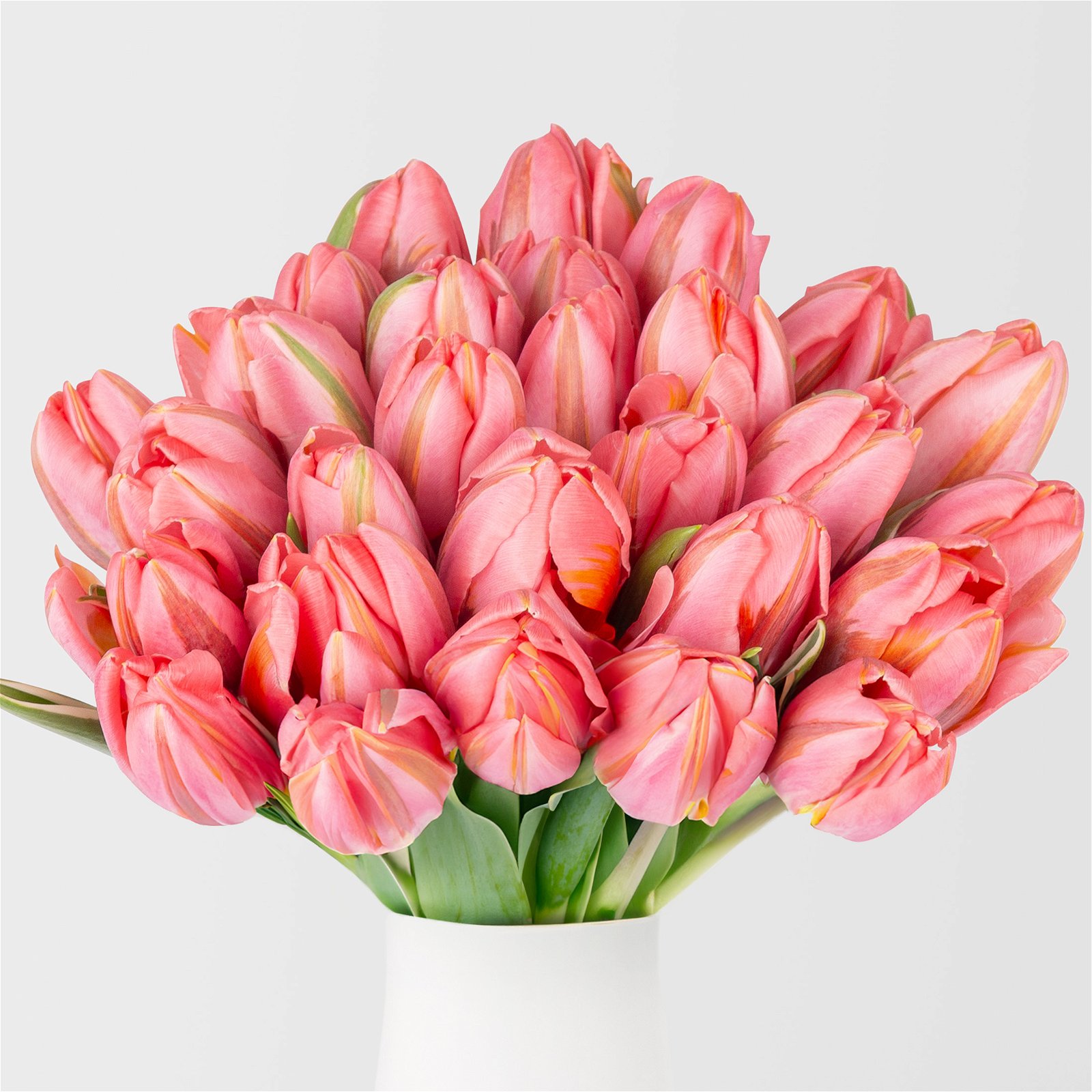Blumenbund mit Tulpen 'Pretty Princess', 30er-Bund, pink, inkl. gratis Grußkarte